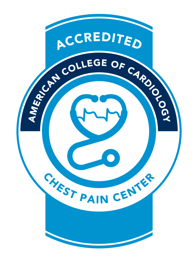 Chest Pain Accreditation logo